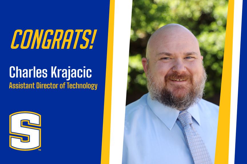  Congrats - Charles Krajacic Assistant Director of Technology